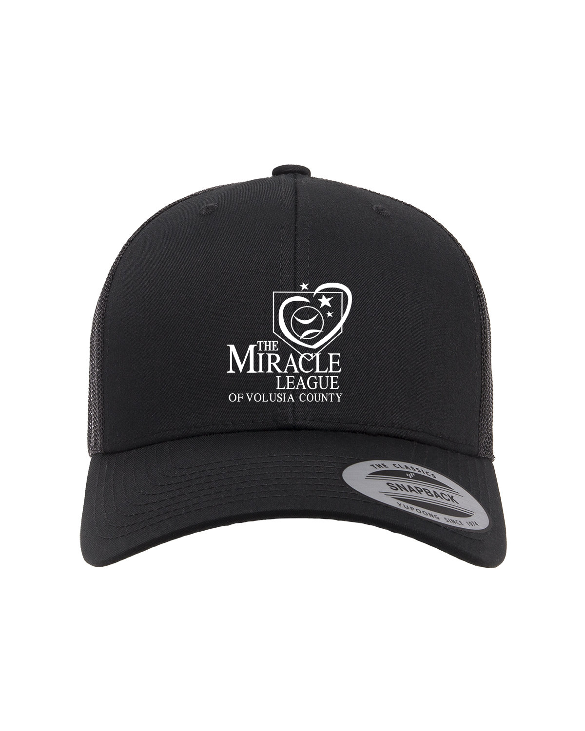 Trucker Hat Embroidered w Miracle League Logo