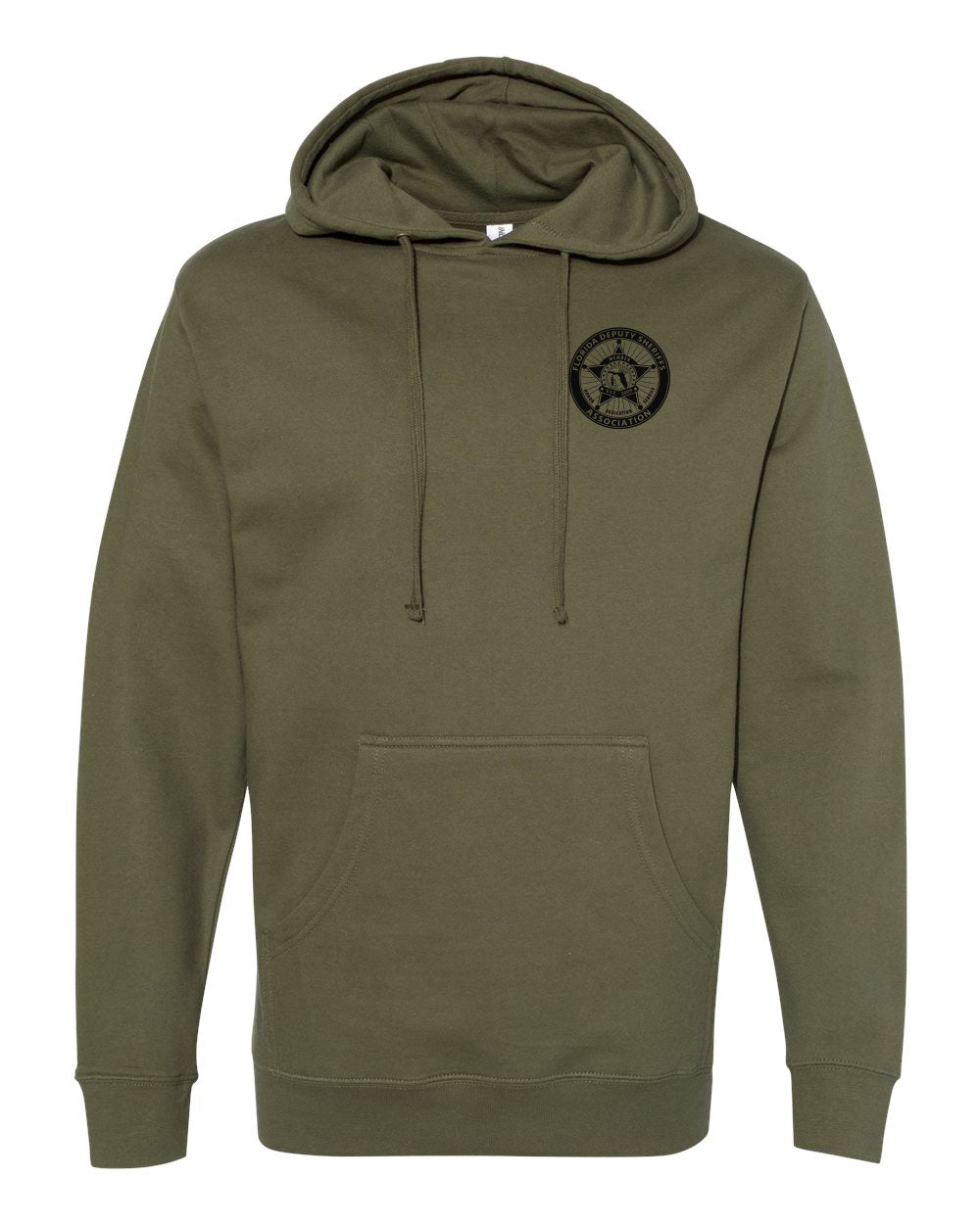 FDSA Green Hoodie Black Logo