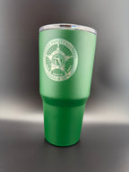 FDSA 30oz Black/Green Tumbler Engraved