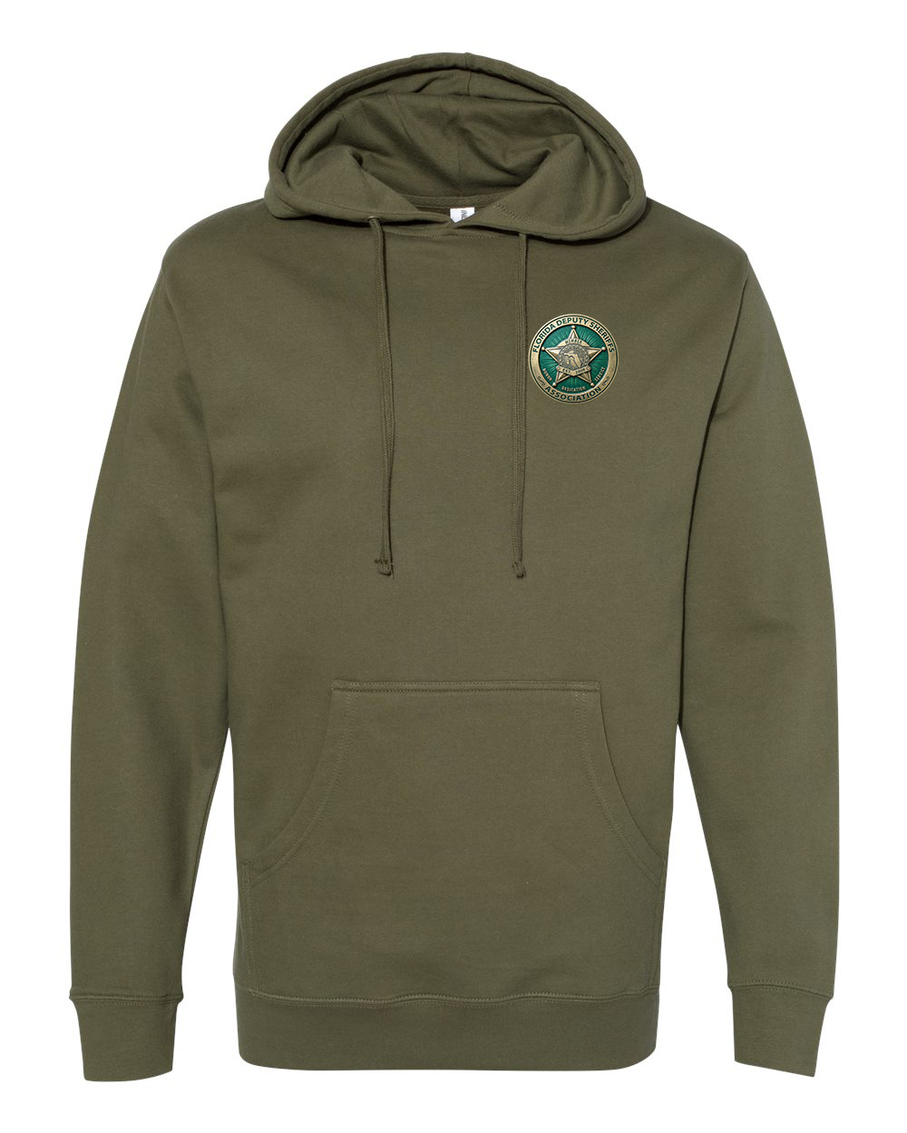 Green Hoodie FDSA 2026 Logo