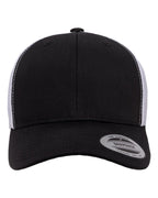 FDSA black SnapBack - Black Topographic White engraved logo