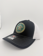 FDSA Black/White Richardson 112 Snap Back - Printed FDSA Logo
