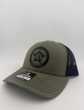 FDSA Loden/Black Richardson 112 Snap Back - Printed FDSA Logo
